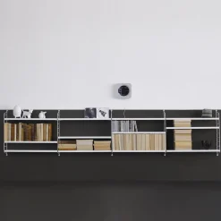 String Shelves & Shelving Systems|String Shelves*Shelf Pocket , White