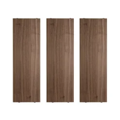 String String Shelves*shelf, Walnut, 58x20 cm, 3-pack Brown