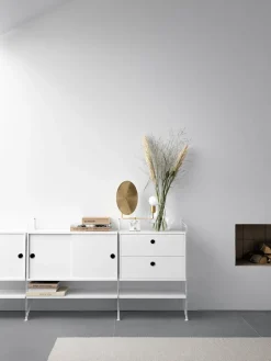 String String Shelves*shelf, , 58x30 cm, 3-pack White
