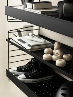 String Shelves & Shelving Systems|String Shelves*wall panels, , 50x30 cm, 1-pack Black