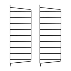 String String Shelves*wall panels, , 50x20 cm, 2-pack Black