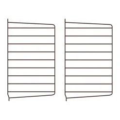 String String Shelves*wall panels, Dark , 50x30 cm, 2-pack Brown