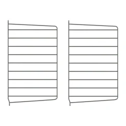 String String Shelves*wall panels, Dark , 50x30 cm, 2-pack Grey
