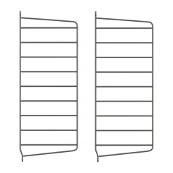 String String Shelves*wall panels, Dark , 50x20 cm, 2-pack Grey