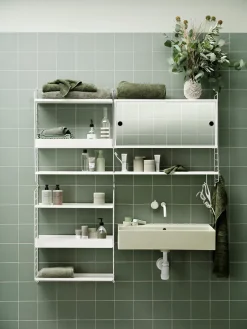 String String Shelves*wall panels, , 75x20 cm, 2-pack White