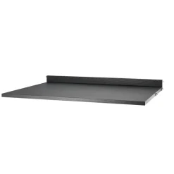 String Desks|String Shelves*worktop, -stained ash, 78x58 cm Black