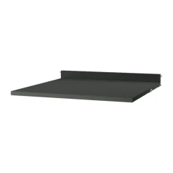 String Desks|String Shelves*worktop, Dark , 58x58 cm Grey