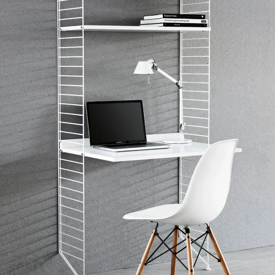 String Desks|String Shelves*worktop, , 78x58 cm White