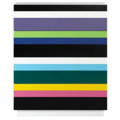 A2 Dressers & Drawer Units*Stripe Storage, Multi