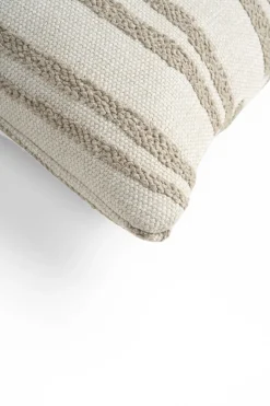 Ethnicraft Garden Details & Accessories*Stripes outdoor pillow 40x60 cm, Lumbar Beige