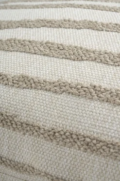 Ethnicraft Garden Details & Accessories*Stripes outdoor pillow 40x60 cm, Lumbar Beige