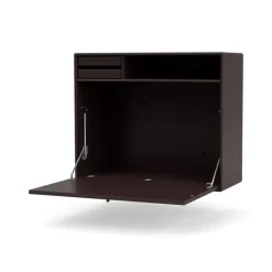 Montana Desks*STUDIO desk, wall hung, Balsamic 160 Brown