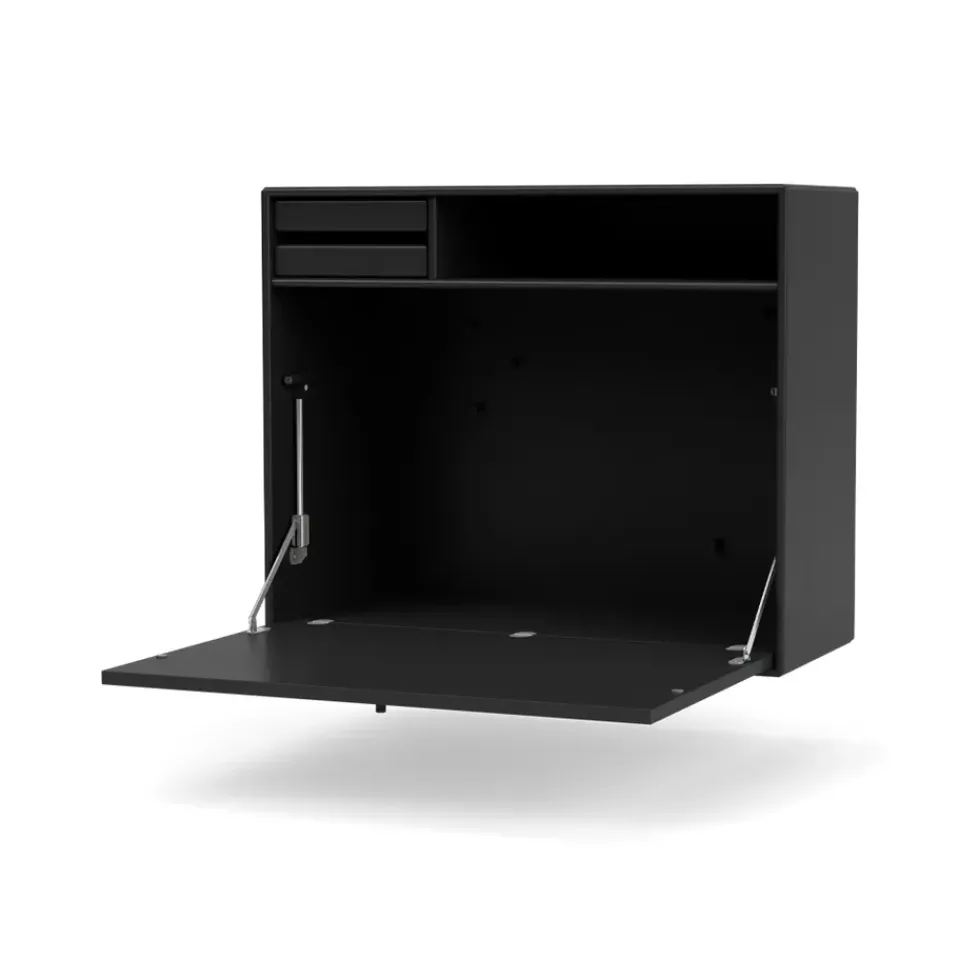 Montana Desks*STUDIO desk, wall hung, 05 Black