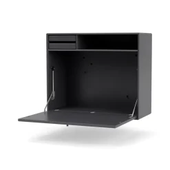 Montana Desks*STUDIO desk, wall hung, Coal 36 Grey