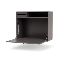 Montana Desks*STUDIO desk, wall hung, Coffee 35 Brown