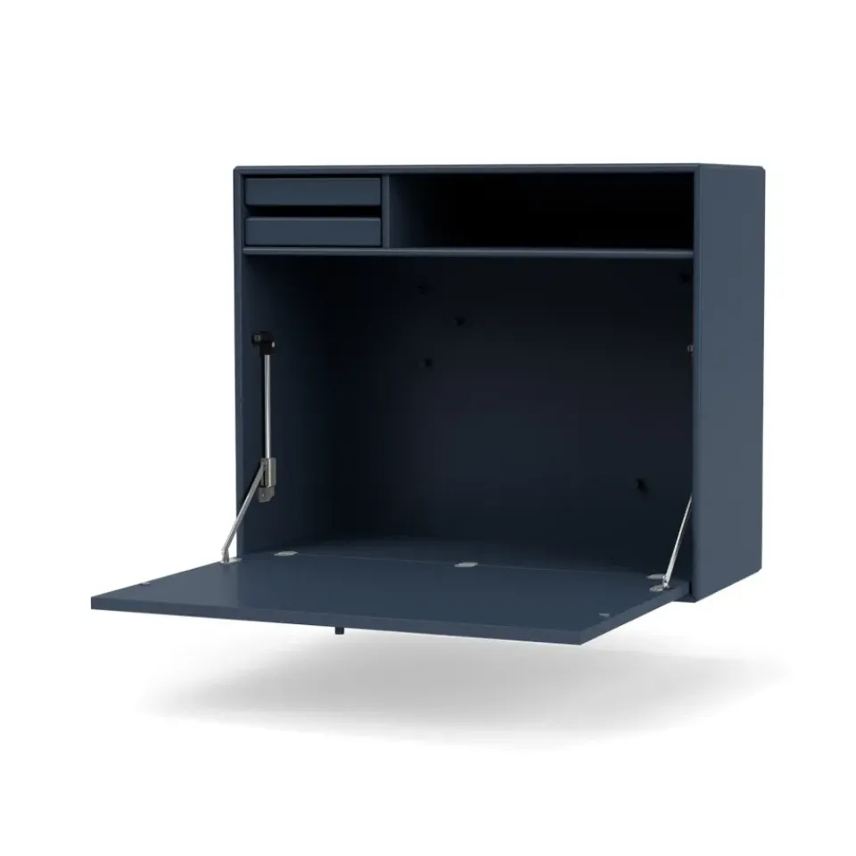 Montana Desks*STUDIO desk, wall hung, Juniper 138 Blue
