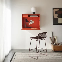 Montana Desks*STUDIO desk, wall hung, Juniper 138 Blue