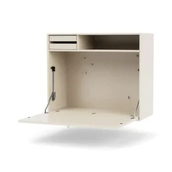 Montana Desks*STUDIO desk, wall hung, Oat 158 Beige