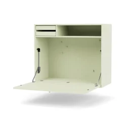 Montana Desks*STUDIO desk, wall hung, Pomelo 140 Green
