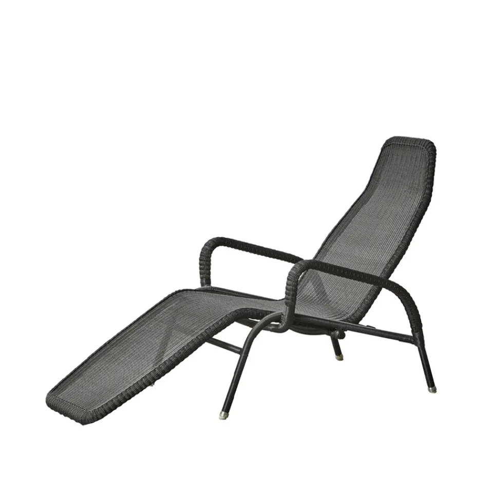 Cane-line Seating*Sunrise sun lounger, Graphite Grey