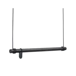 LIND DNA Clothes Racks, Coat Stands & Hangers*Swing hanger, Oak , m, string Black