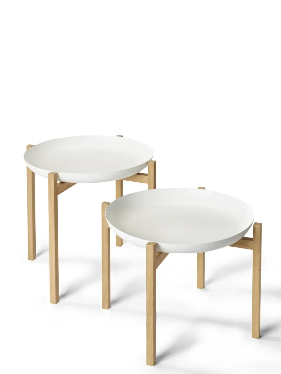 Design House Stockholm Side Tables*Tablo Table Set side table, High White