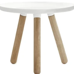 Normann Copenhagen Side Tables*Tablo table white-ash, small BrownWhite