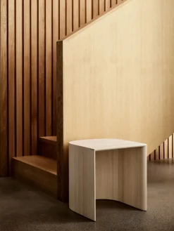 Fritz Hansen Stools*Taburet stool/side table, Oiled pine Brown