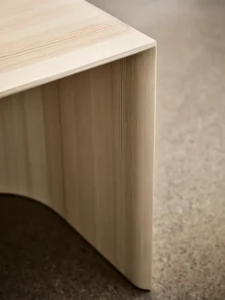 Fritz Hansen Stools*Taburet stool/side table, Oiled pine Brown