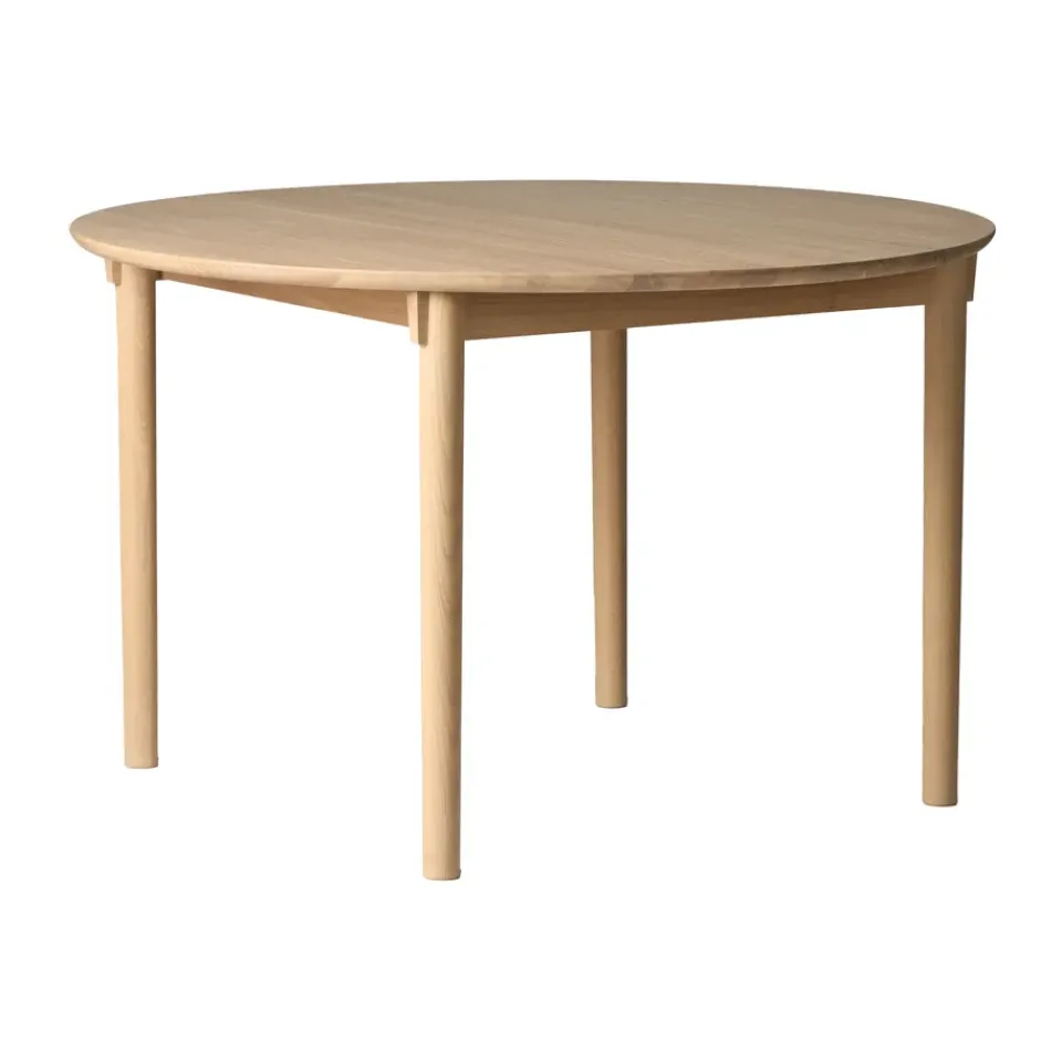 Gärsnäs Dining Tables*Tak dining table Ø120 cm, Monocoat natural Beige