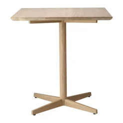 Gärsnäs Side Tables*Tak pillar table 70x70 cm, Monocoat natural Beige