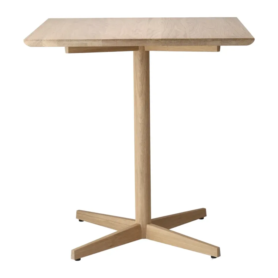 Gärsnäs Side Tables*Tak pillar table 70x70 cm, Monocoat natural Beige