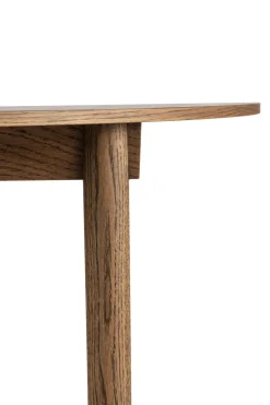 Gärsnäs Dining Tables*Tak table Ø120 cm, Oak-black Beige