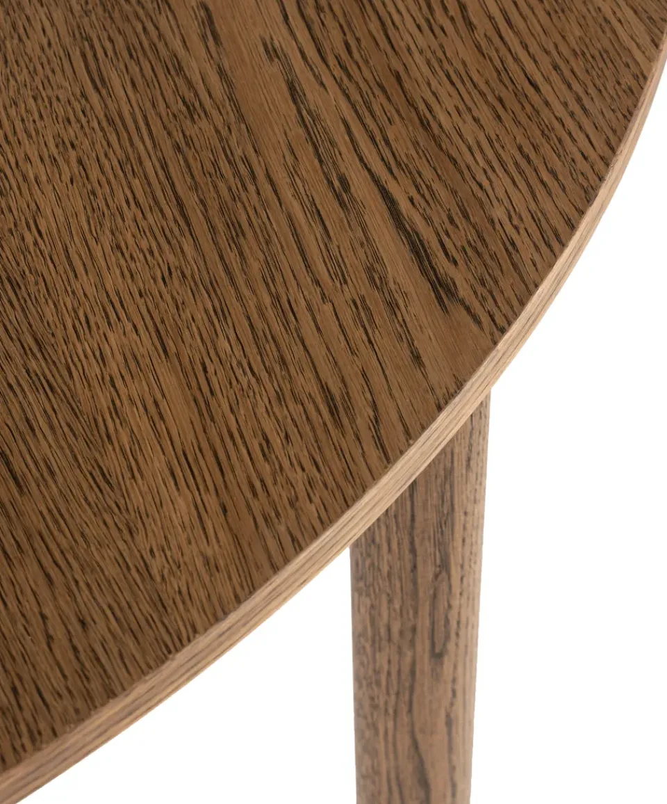 Gärsnäs Dining Tables*Tak table Ø120 cm, Oak-black Beige