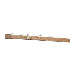 Essem Design Clothes Hooks & Hangers*Tamburin coat hook 73.5 cm, Oak-white Brown