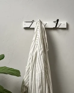 Essem Design Clothes Hooks & Hangers*Tamburin coat hook 31.5 cm, -black White