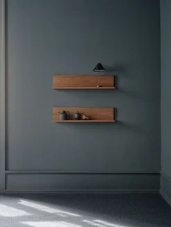 New Works Shelves & Shelving Systems*Tana wall shelf 75 cm, Walnut Brown