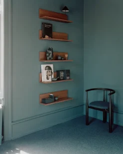 New Works Shelves & Shelving Systems*Tana wall shelf 75 cm, Walnut Brown