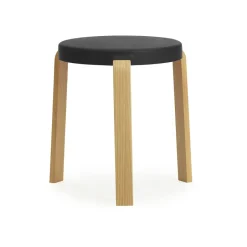 Normann Copenhagen Stools*Tap stool, black-oak BrownBlack