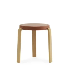Normann Copenhagen Stools*Tap stool, Caramel, oak legs Brown