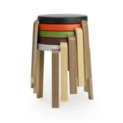 Normann Copenhagen Stools*Tap stool, grey-oak BrownGrey