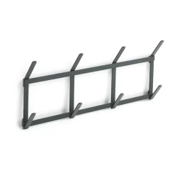 HAY Clothes Racks, Coat Stands & Hangers*Tape coat hook, Small charcoal Grey