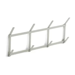 HAY Clothes Racks, Coat Stands & Hangers*Tape coat hook, Small metallic Grey