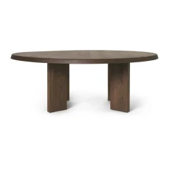 Ferm Living Coffee Tables*Tarn coffee table 107,6x108,1 cm, Dark stained beech Brown