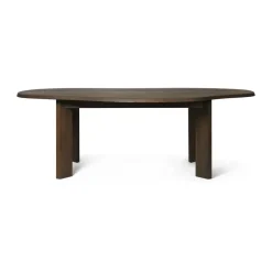 Ferm Living Dining Tables*Tarn dining table 118.5x220 cm, Dark Stained Beech Brown
