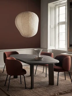Ferm Living Dining Tables*Tarn dining table 118.5x220 cm, Dark Stained Beech Brown