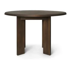 Ferm Living Dining Tables*Tarn dining table 104.6x113.5 cm, Dark Stained Beech Brown
