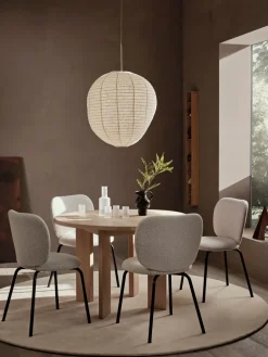 Ferm Living Dining Tables*Tarn dining table 104.6x113.5 cm, White Oiled Beech Beige