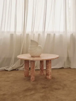 Ferm Living Coffee Tables*Taula coffee table Ø67x35 cm, Rose Beige