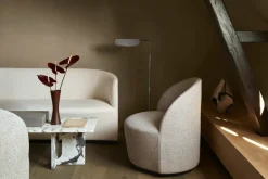 Audo Copenhagen Armchairs & Footstools*Tearoom lounge chair Swivel, Safire 004 Grey